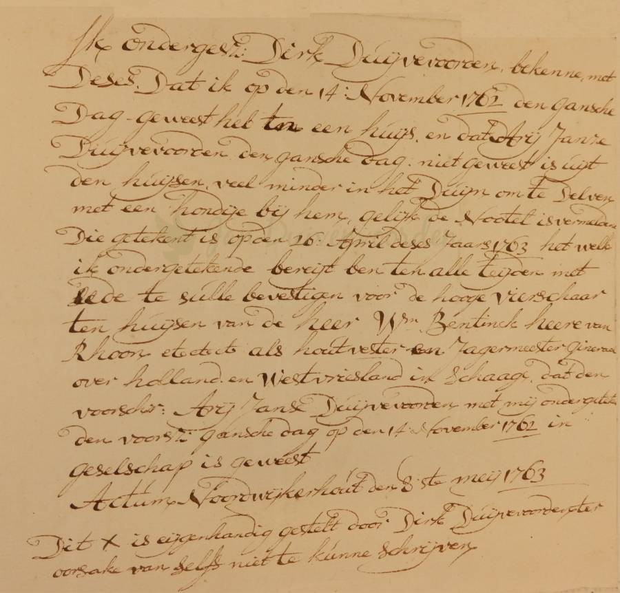 Je bekijkt nu 1763 Dirk Gerritszoon pleit zijn neef vrij