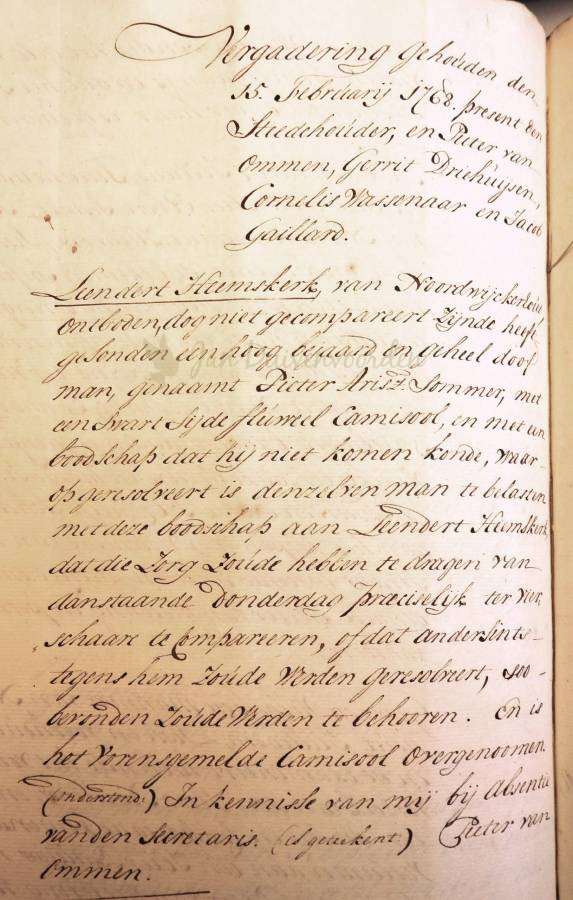 Je bekijkt nu Leendert Corneliszoon Heemskerk