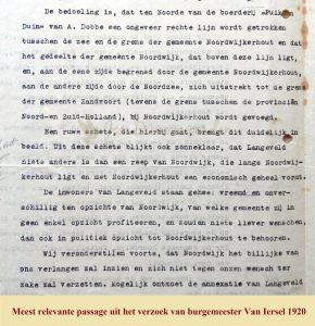 Lees meer over het artikel 1920 De Annexatie