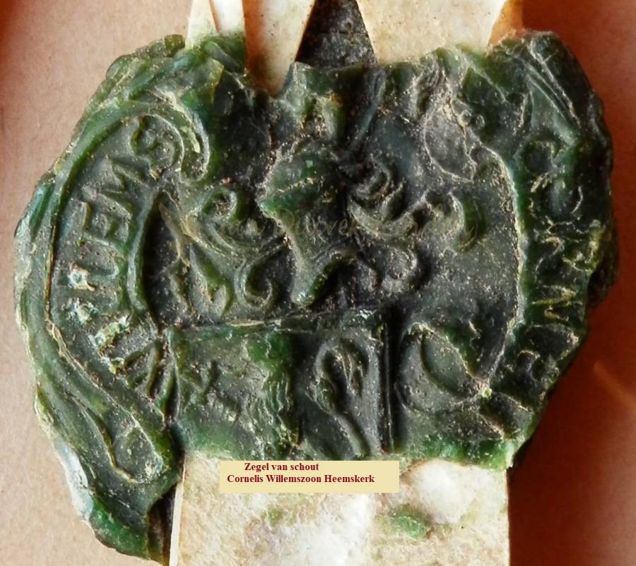 Je bekijkt nu De wapenzegels van de familie Heemskerk