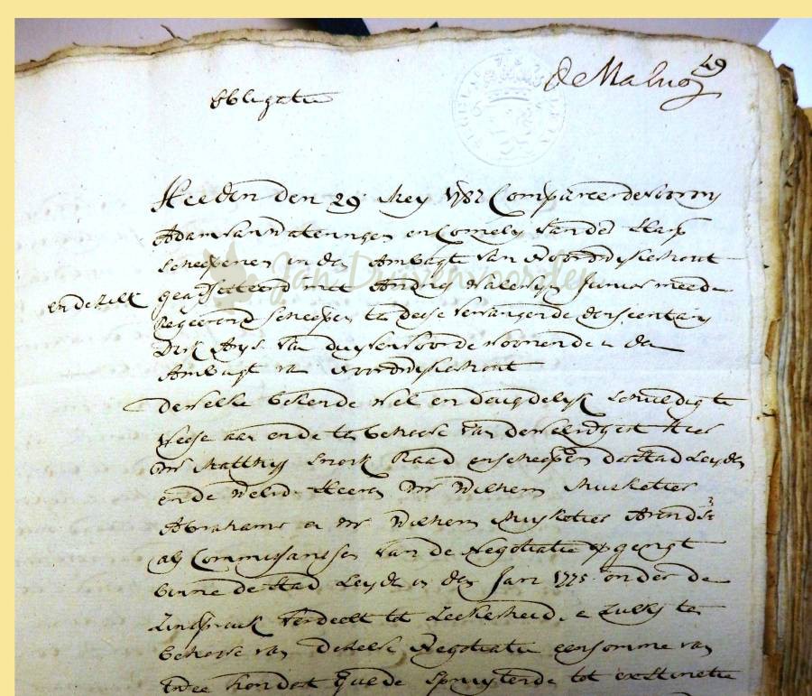 Je bekijkt nu Dirk Gerritszoon Duijvenvoorden 1727-1811