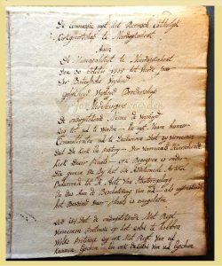 Lees meer over het artikel De kerknaasting van 1798 – 1810