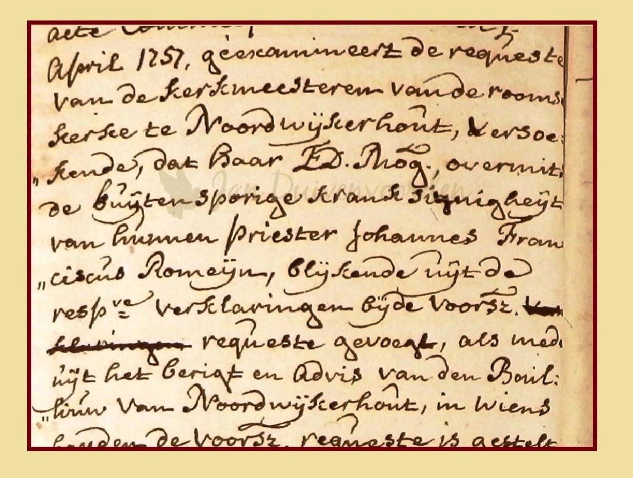 Je bekijkt nu 1757 De “buijtenspoorig kranksinnige” pastoor Romain