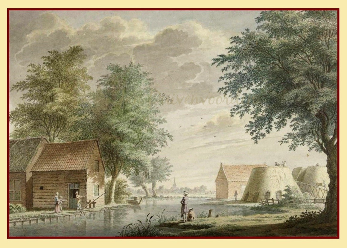 Je bekijkt nu De kalkovens aan de Leidse Trekvaart