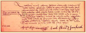 Lees meer over het artikel 1599 Geryt Corneliszoon Admirael: galeiboef