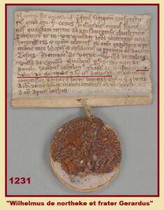 Lees meer over het artikel 1231 De splitsing van het gebied Nortghe of Northeke; vorming van de dorpen Noordwijk en Noordwijkerhout