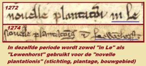 Lees meer over het artikel Leeuwenhorst, een verbasterde naam
